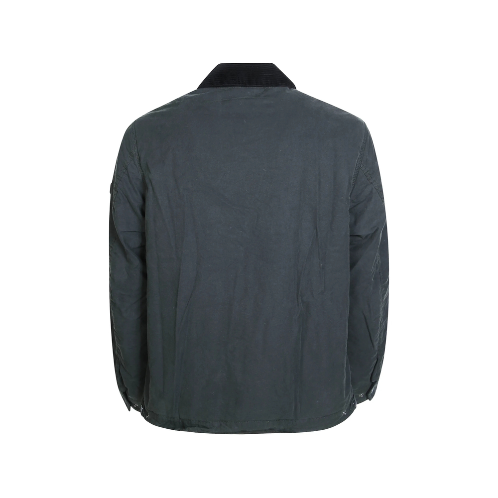 Winter Drifter Washed Waxed-Cotton Military Jacket