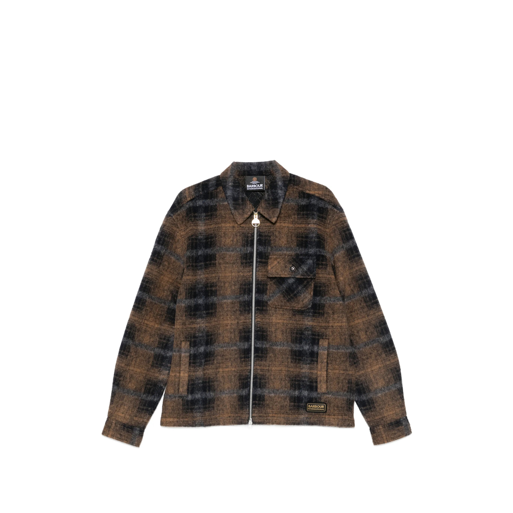 Oswald Checked Fleece Overshirt