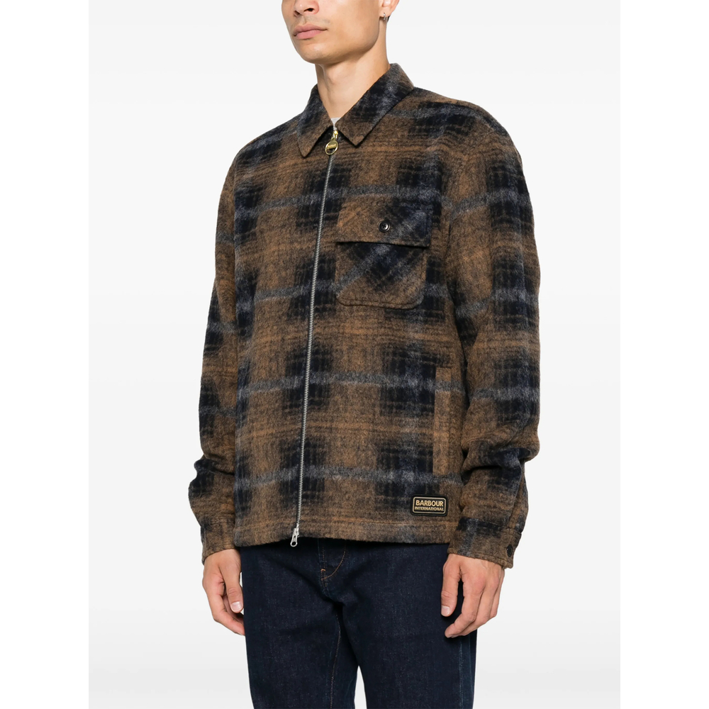 Oswald Checked Fleece Overshirt