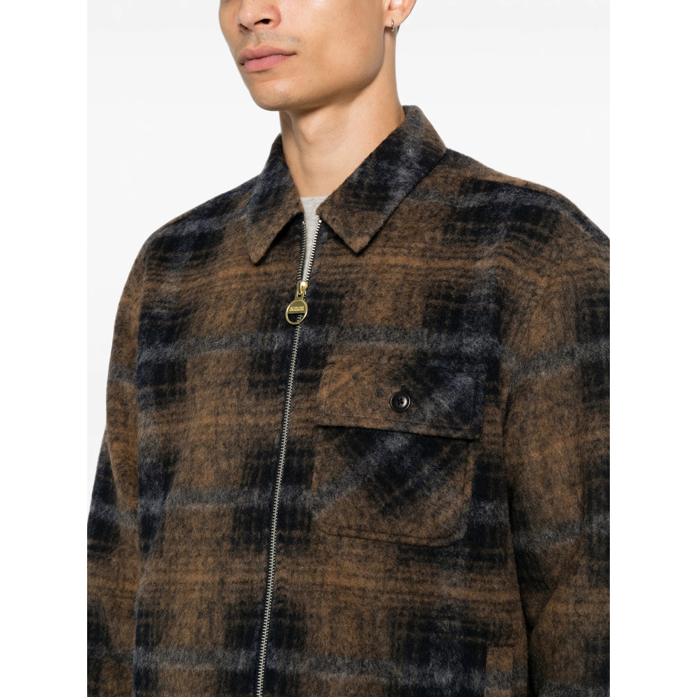 Oswald Checked Fleece Overshirt