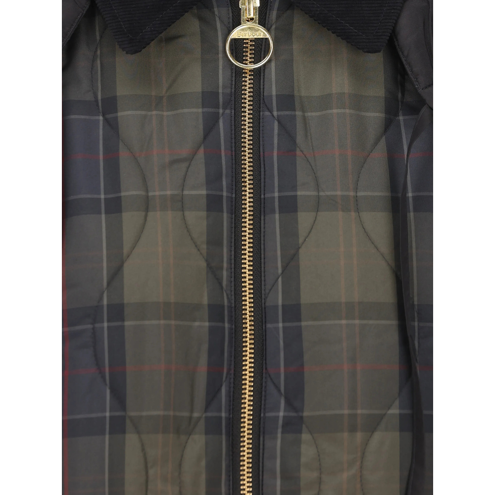 Osbourne Quilted Tartan-Panelled Jacket