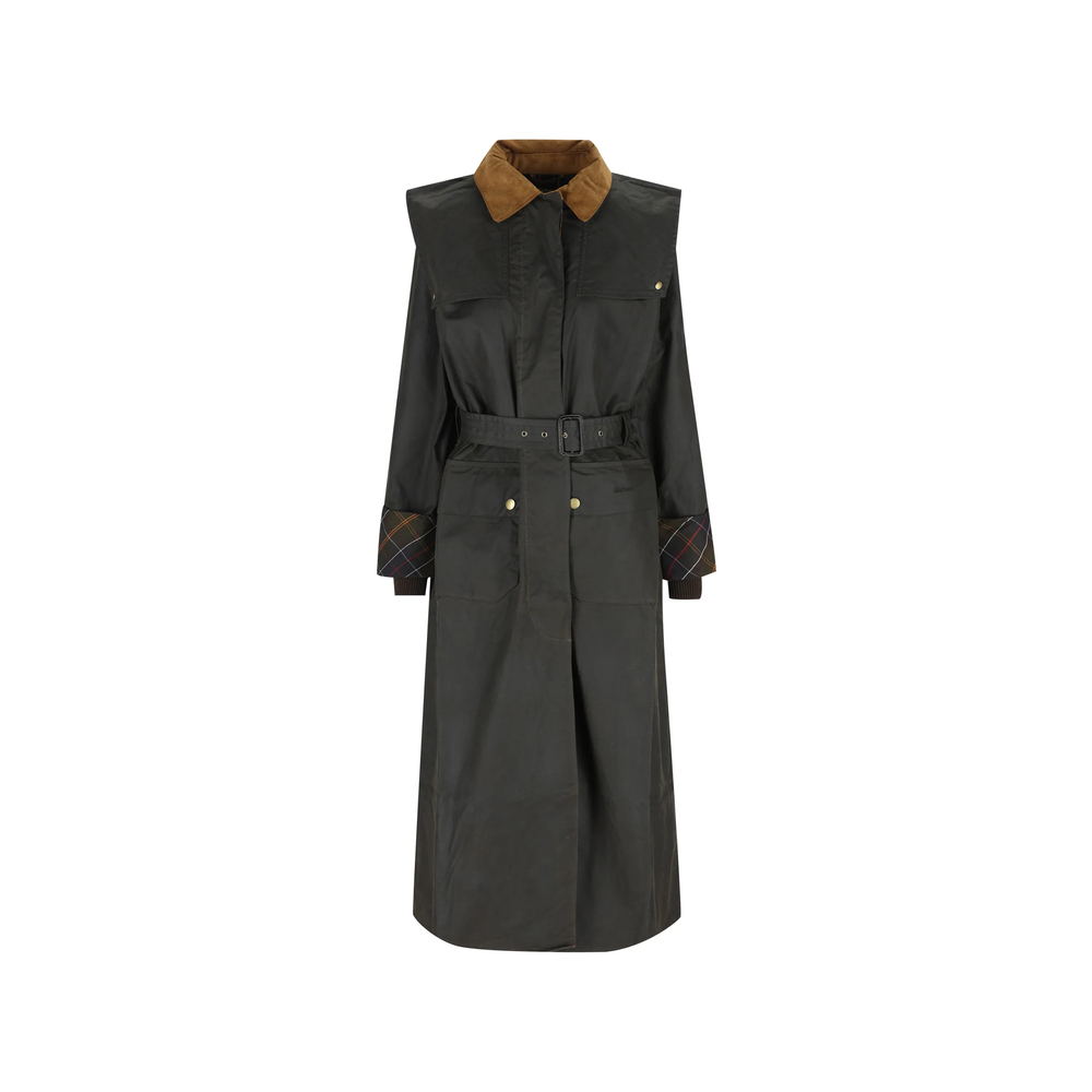 Barbour X WP Waxed-cotton Belted Coat