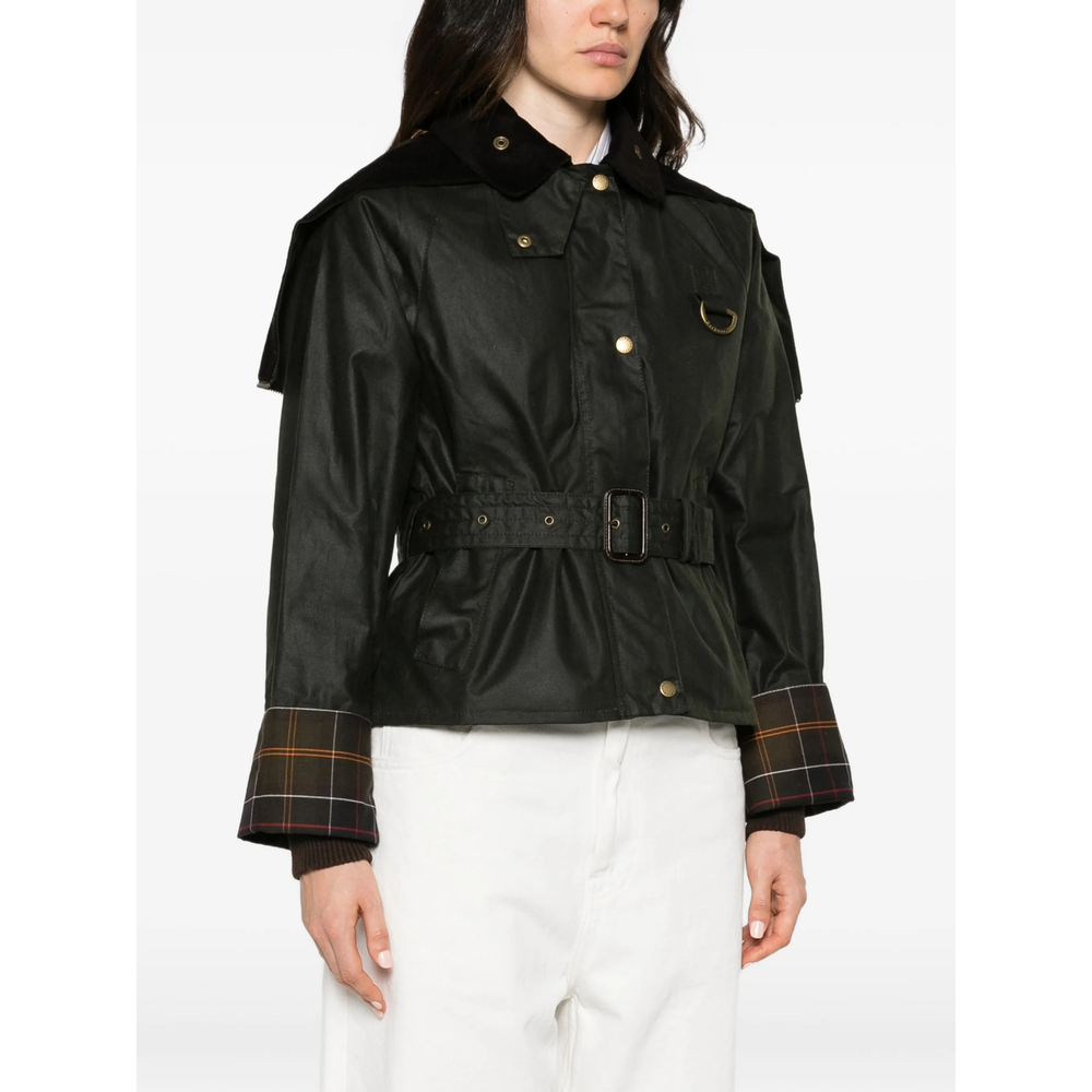 X Wp Belted Waxed Jacket