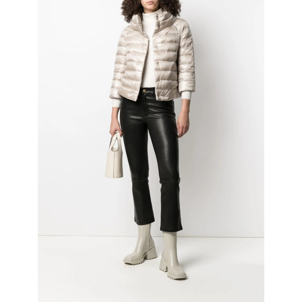 Sofia Quilted High-Neck Jacket