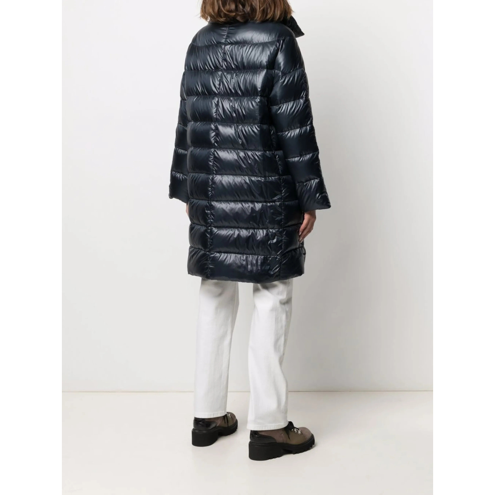 Down-Feather Mid-Length Coat