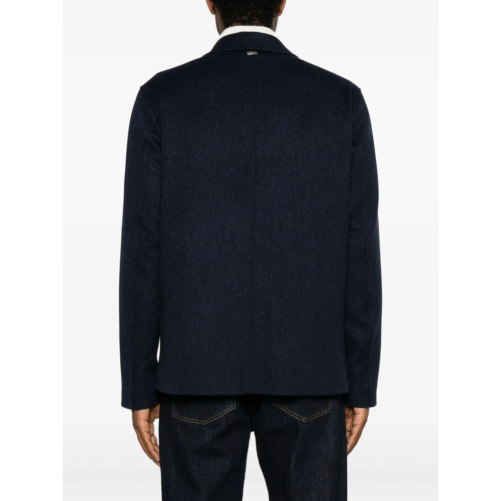 Chest Flap-Pocket Button-Up Jacket
