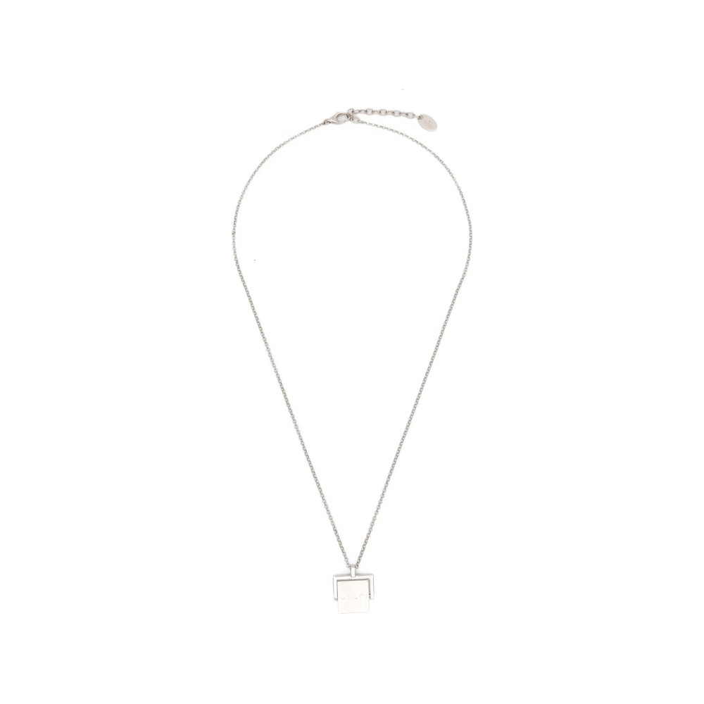 Gucci Logo-cutout Pendant Necklace
