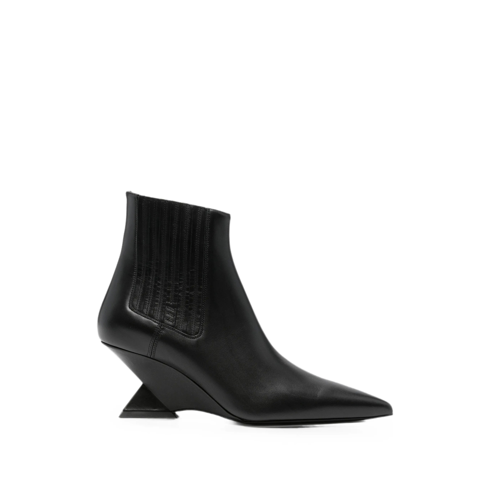 The Attico Cheope Sculptural-wedge Ankle Boots