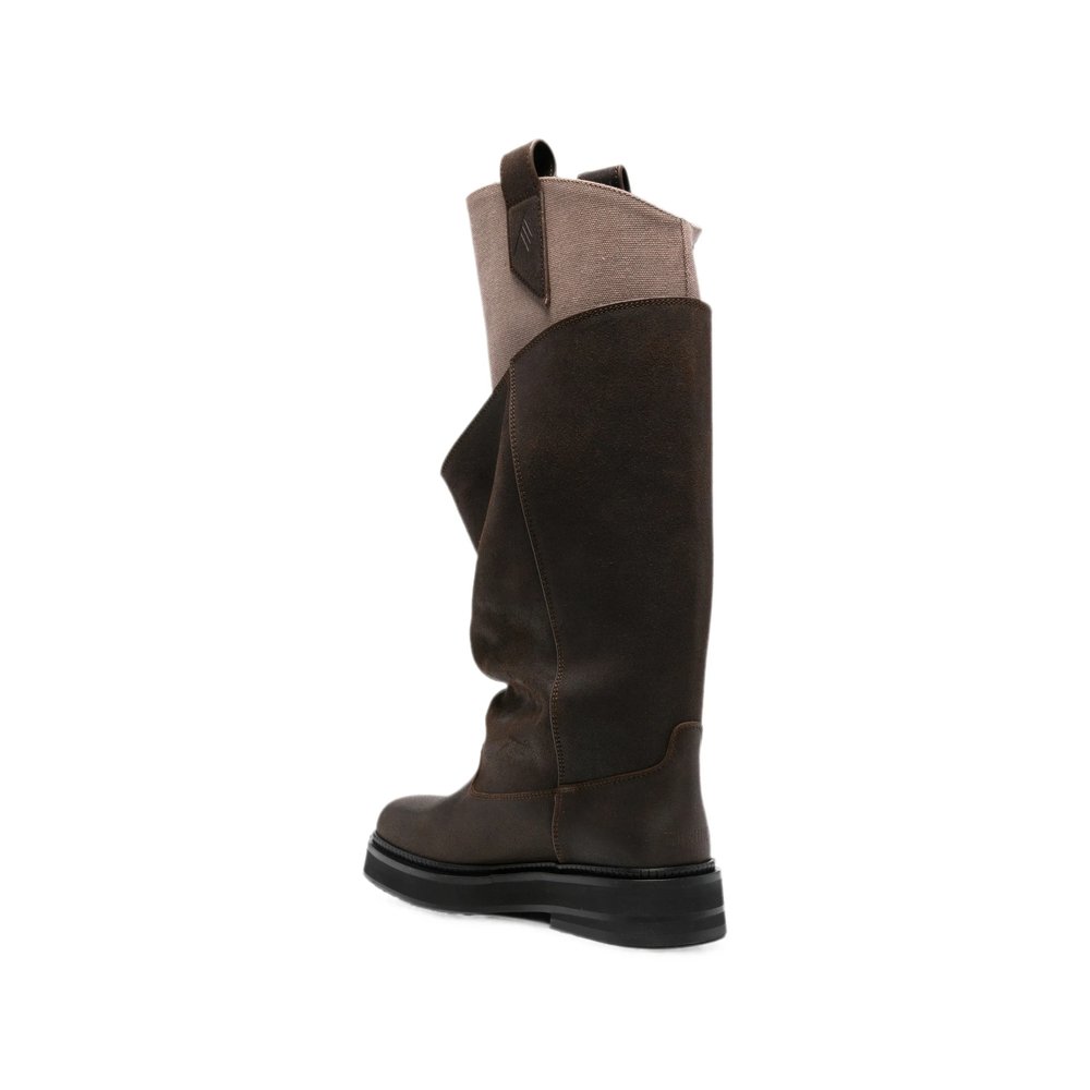 New Robin Passeggiata Slouchy-Design Combat Boots