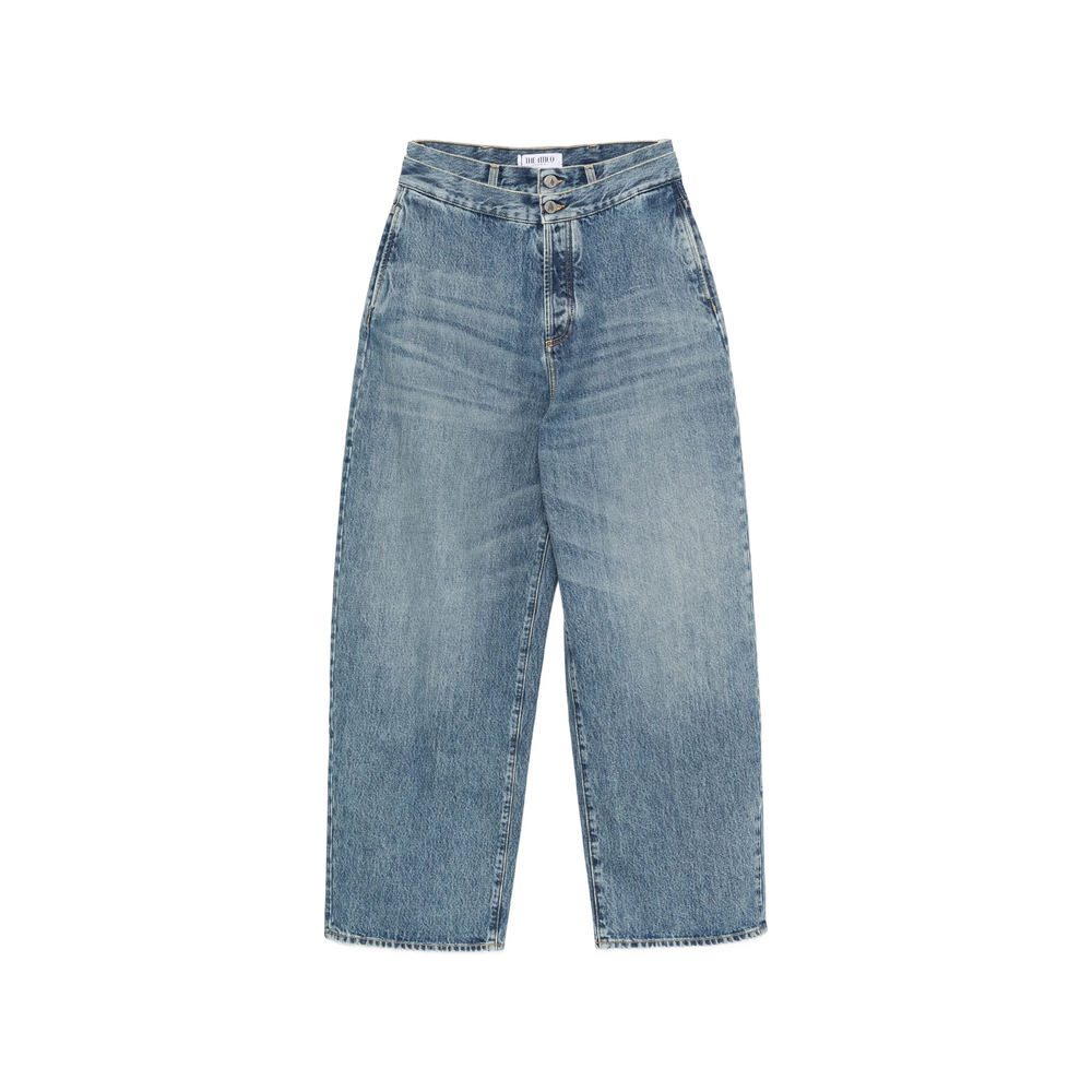 The Attico Sky Blue Jeans