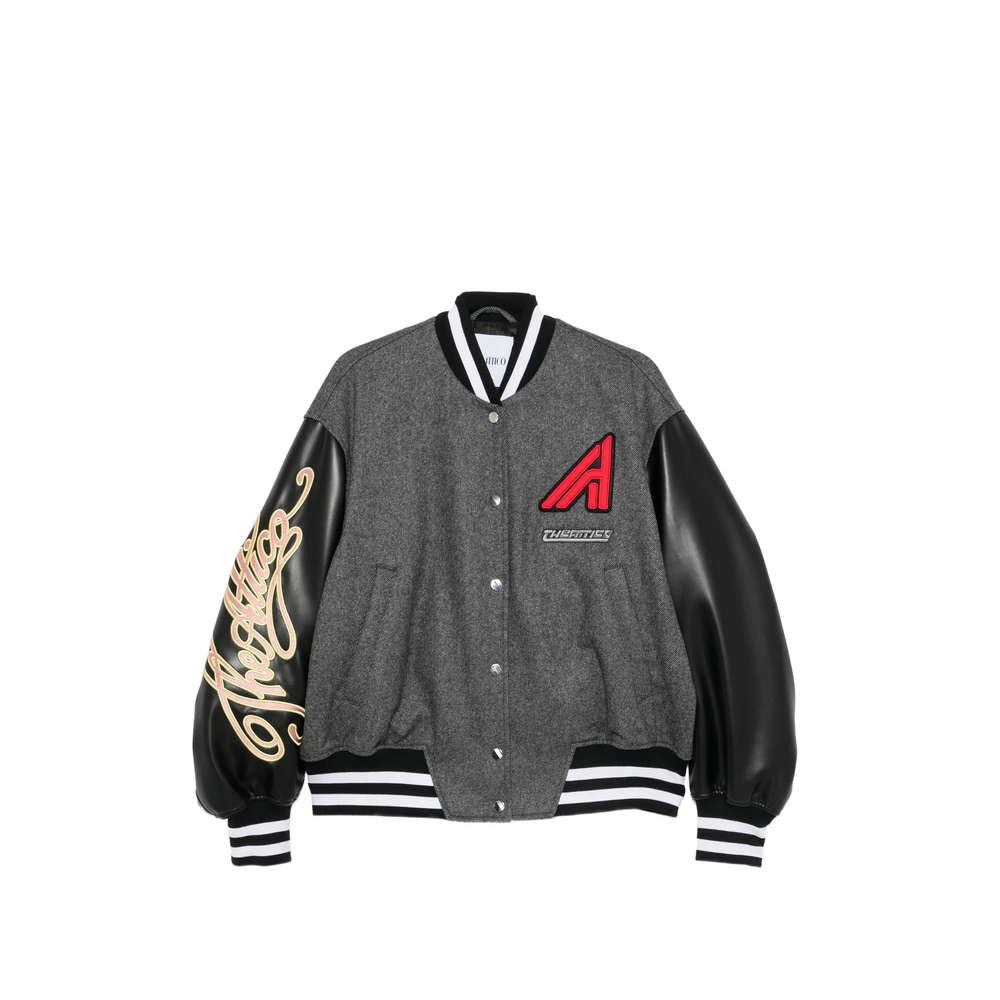 The Attico Dark Grey Bomber