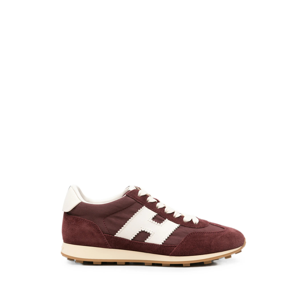 Hogan Logo-patch Panelled Sneakers