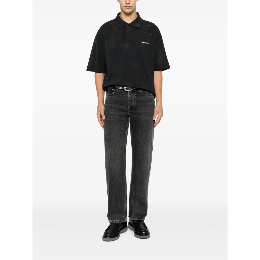 Short Sleeve Painter Polo