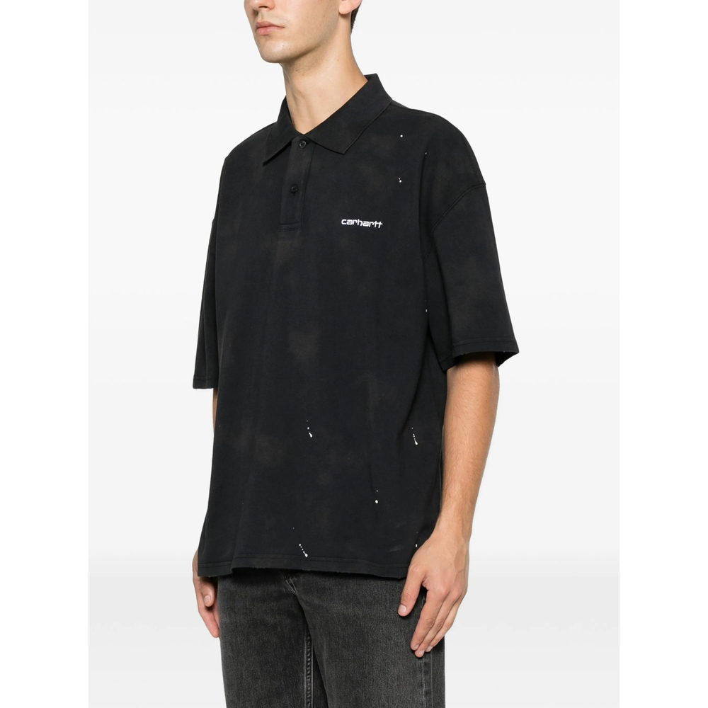 Short Sleeve Painter Polo