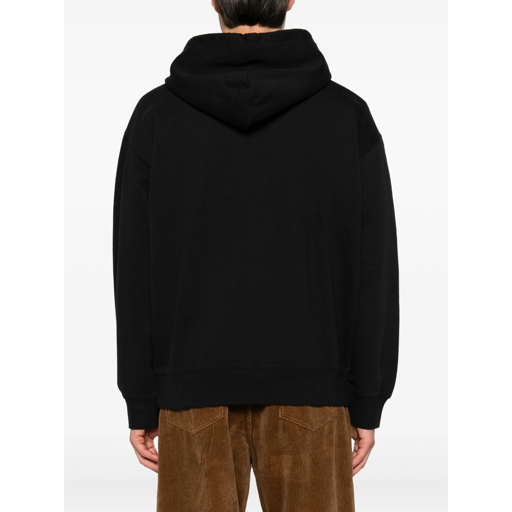 Logo-Appliqué Zip-Up Hoodie
