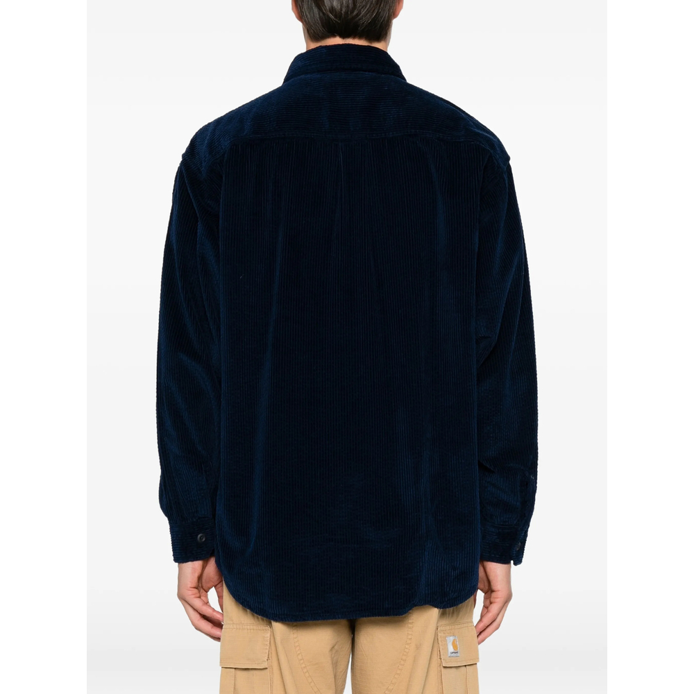Loyde Corduroy Logo-Patch Shirt
