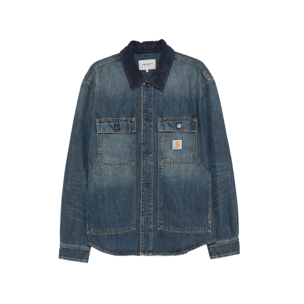 Carhartt Logo-patch Button-down Jacket
