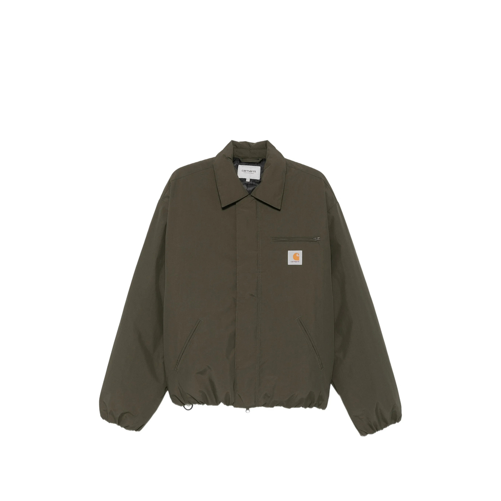Logo-Patch Zip-Up Jacket