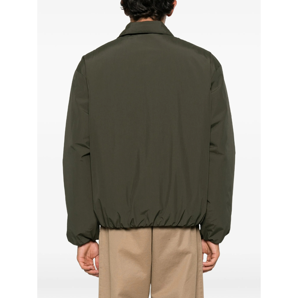 Logo-Patch Zip-Up Jacket