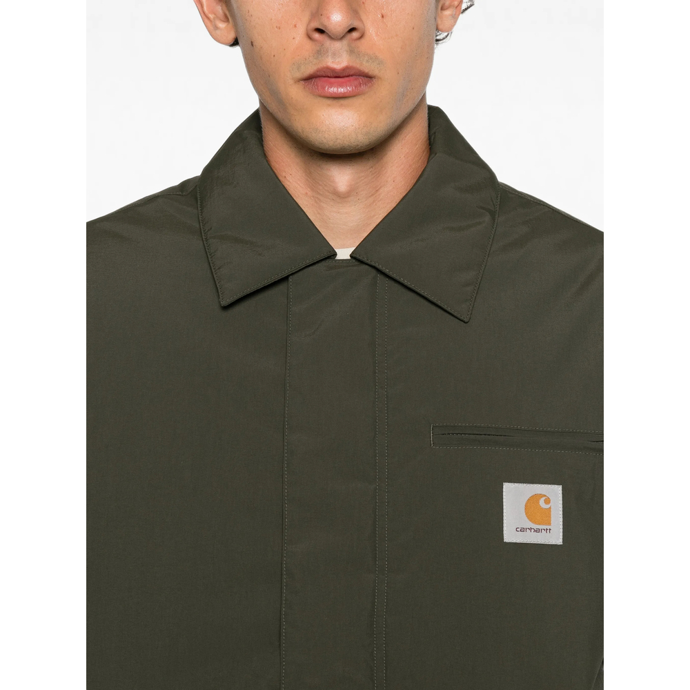 Logo-Patch Zip-Up Jacket