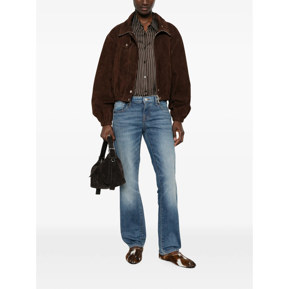 Faded Five-Pocket Jeans