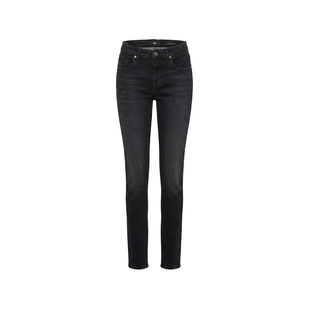 7 For All Mankind Faded-effect Button-fastening Jeans