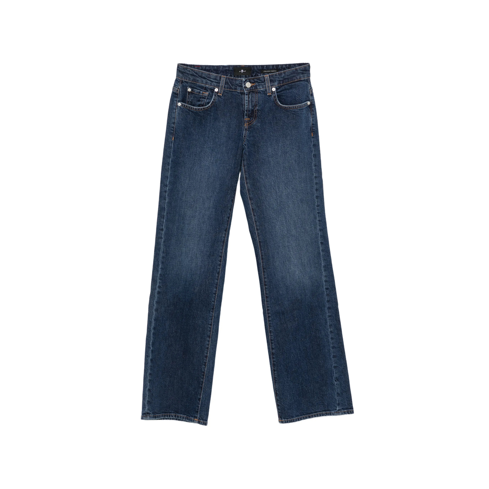 7 For All Mankind Low Straight Jeans