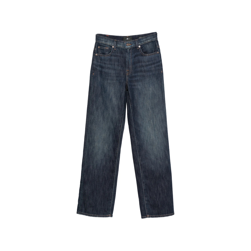 7 For All Mankind Stovepipe Belt-loop Jeans