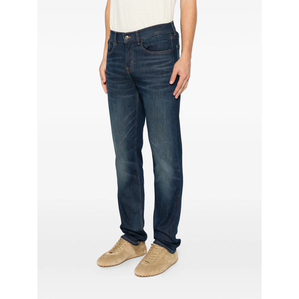 Faded-Effect Jeans