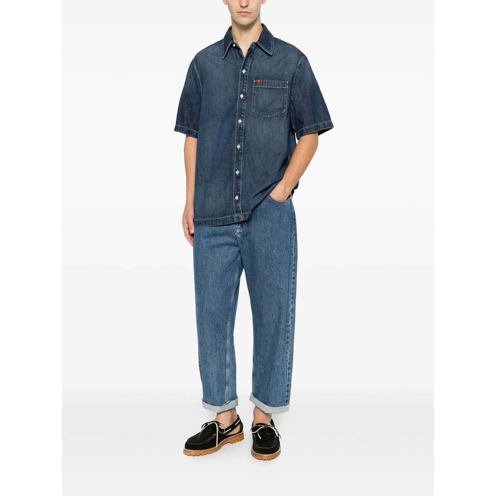 Short-Sleeve Chest-Pocket Shirt
