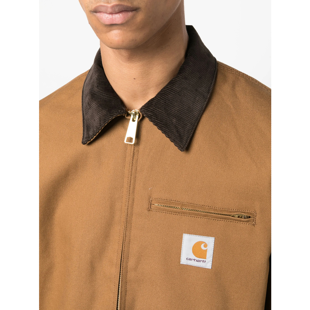 Corduroy-Collar Shirt Jacket