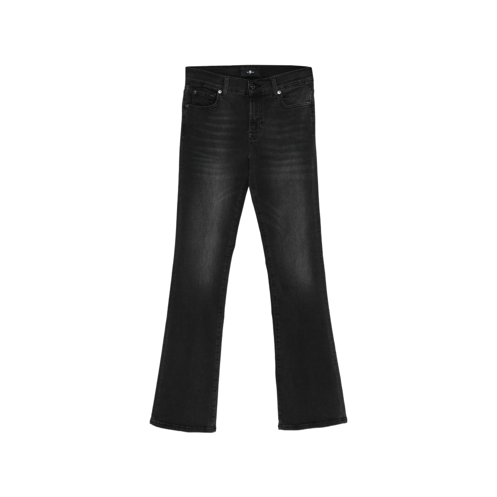 7 For All Mankind Faded Flared Jeans