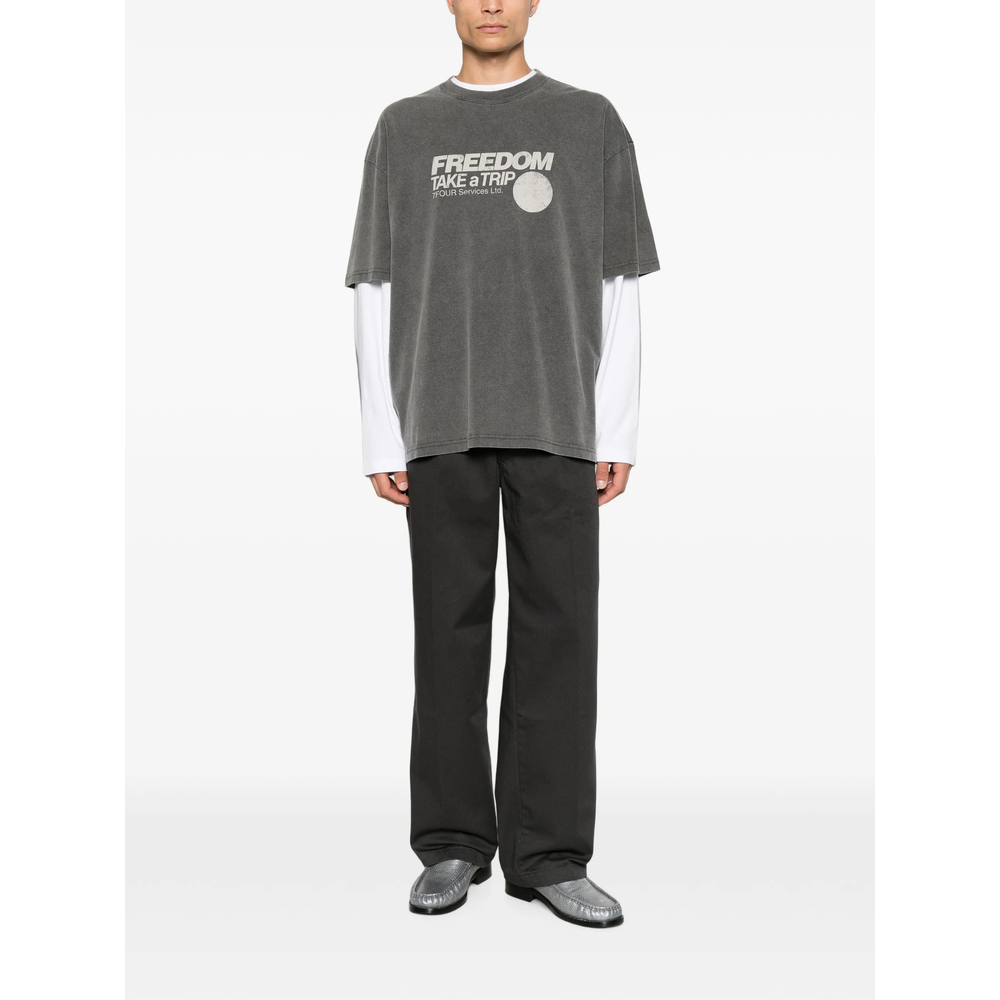 Graphic-Print Crew-Neck T-Shirt