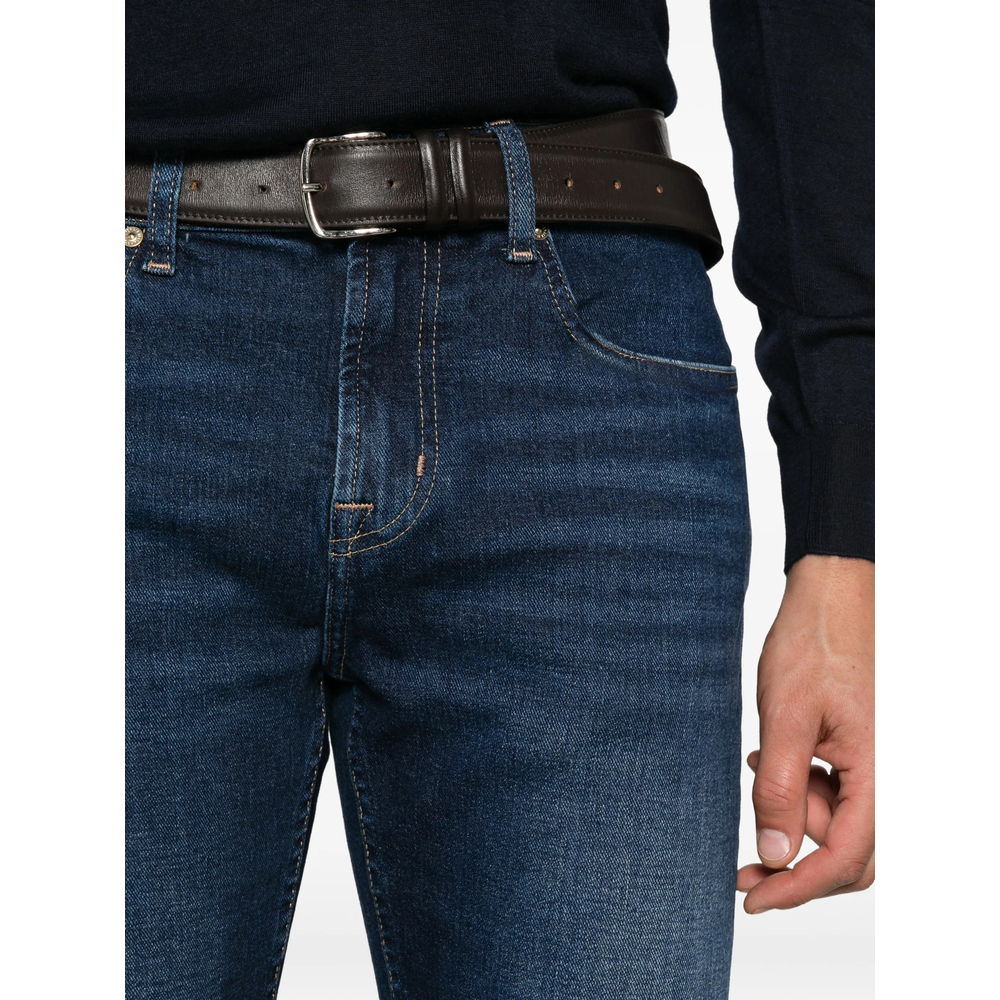 Faded-Effect Jeans