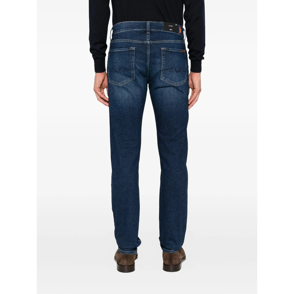 Faded-Effect Jeans