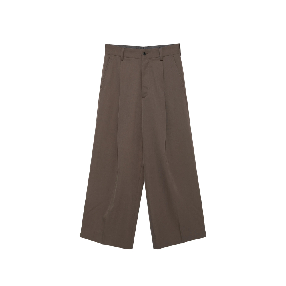 Ssstein Pleated Wide-leg Trousers