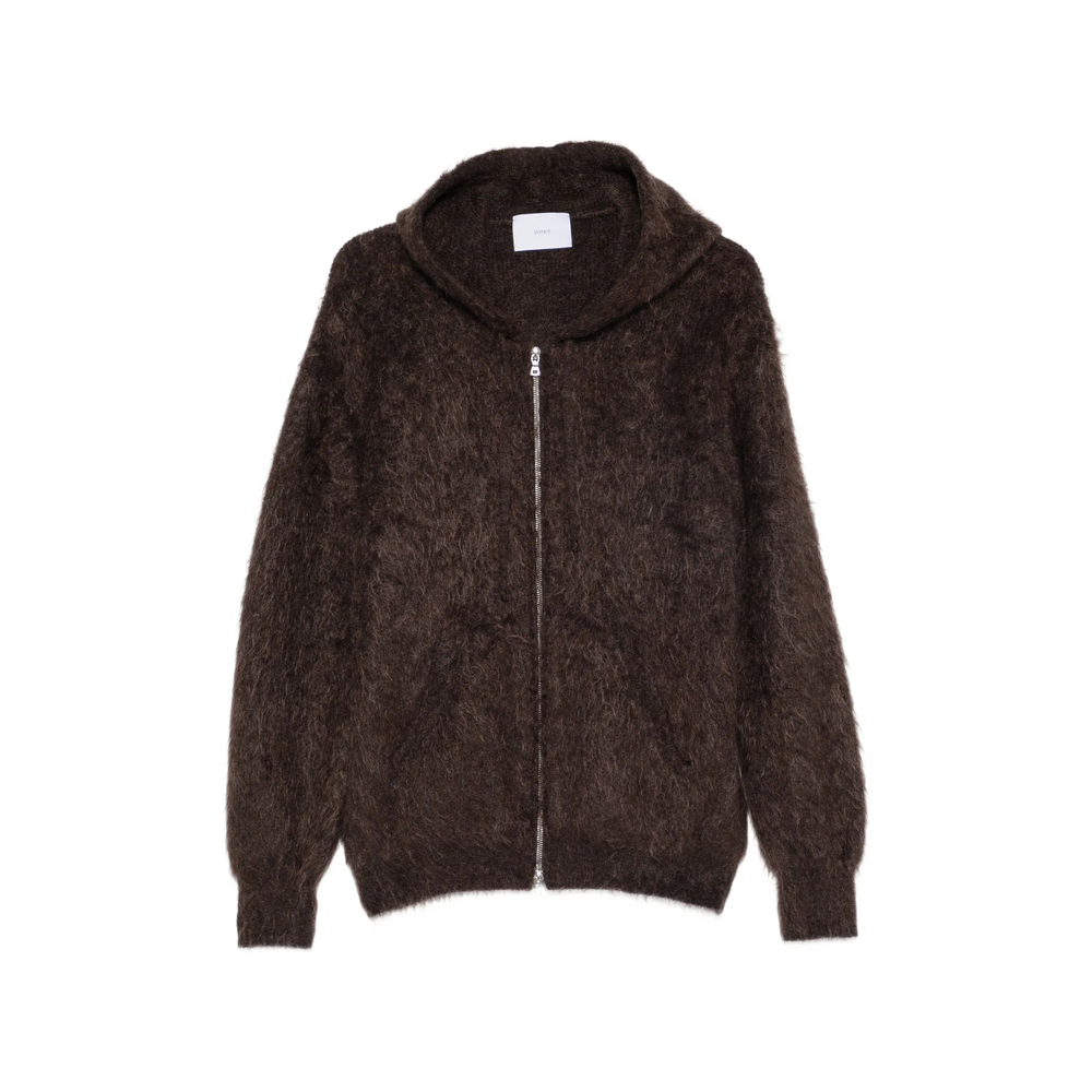 Brushed-Knit Cardigan