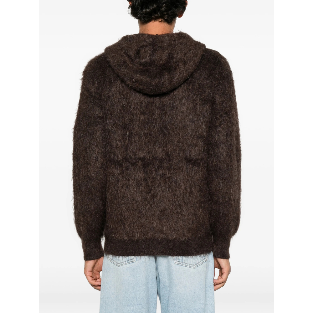 Brushed-Knit Cardigan