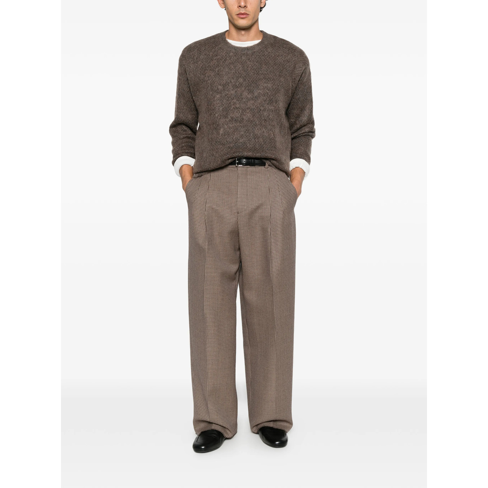Brushed Crew-Neck Sweater