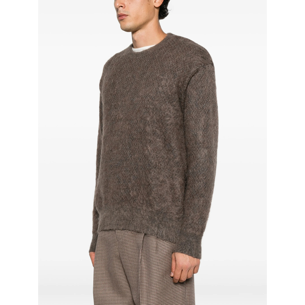 Brushed Crew-Neck Sweater