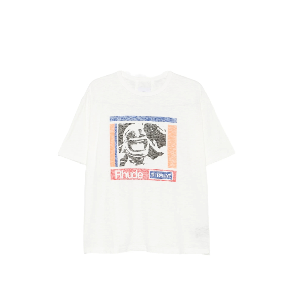 R H U D E Graphic-print T-shirt