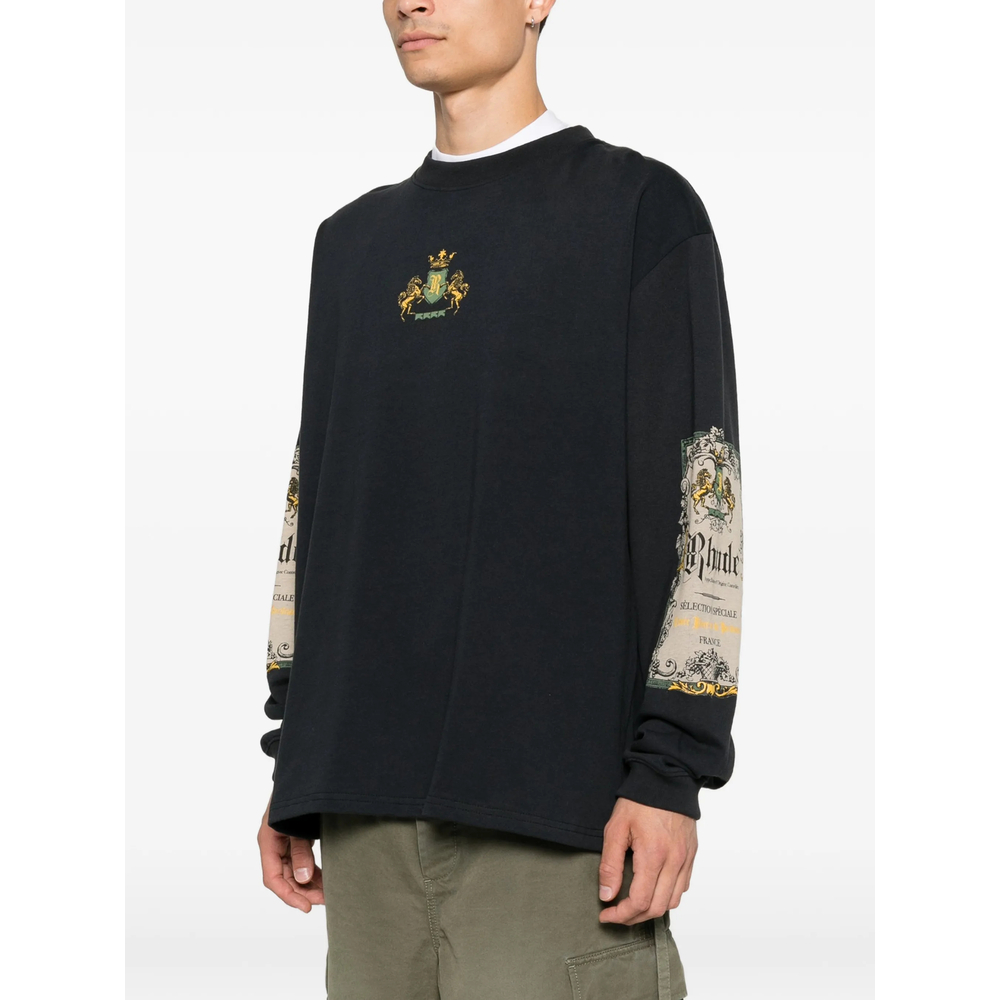 Bordeaux Reserve Graphic-Print Long-Sleeve T-Shirt