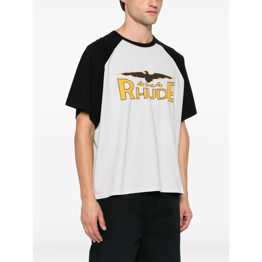 4X4 Spirit Logo-Print Raglan-Sleeve T-Shirt