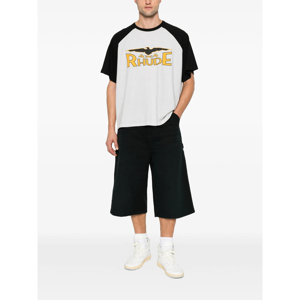 4X4 Spirit Logo-Print Raglan-Sleeve T-Shirt