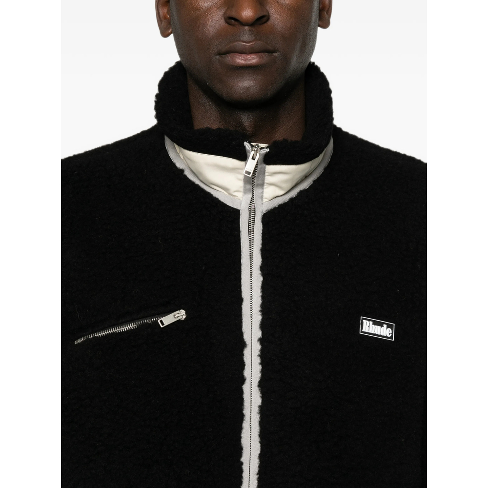 Logo-Patch Fleece Jacket