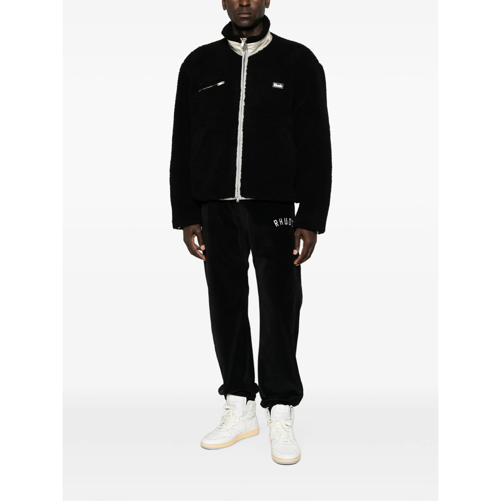 Logo-Patch Fleece Jacket