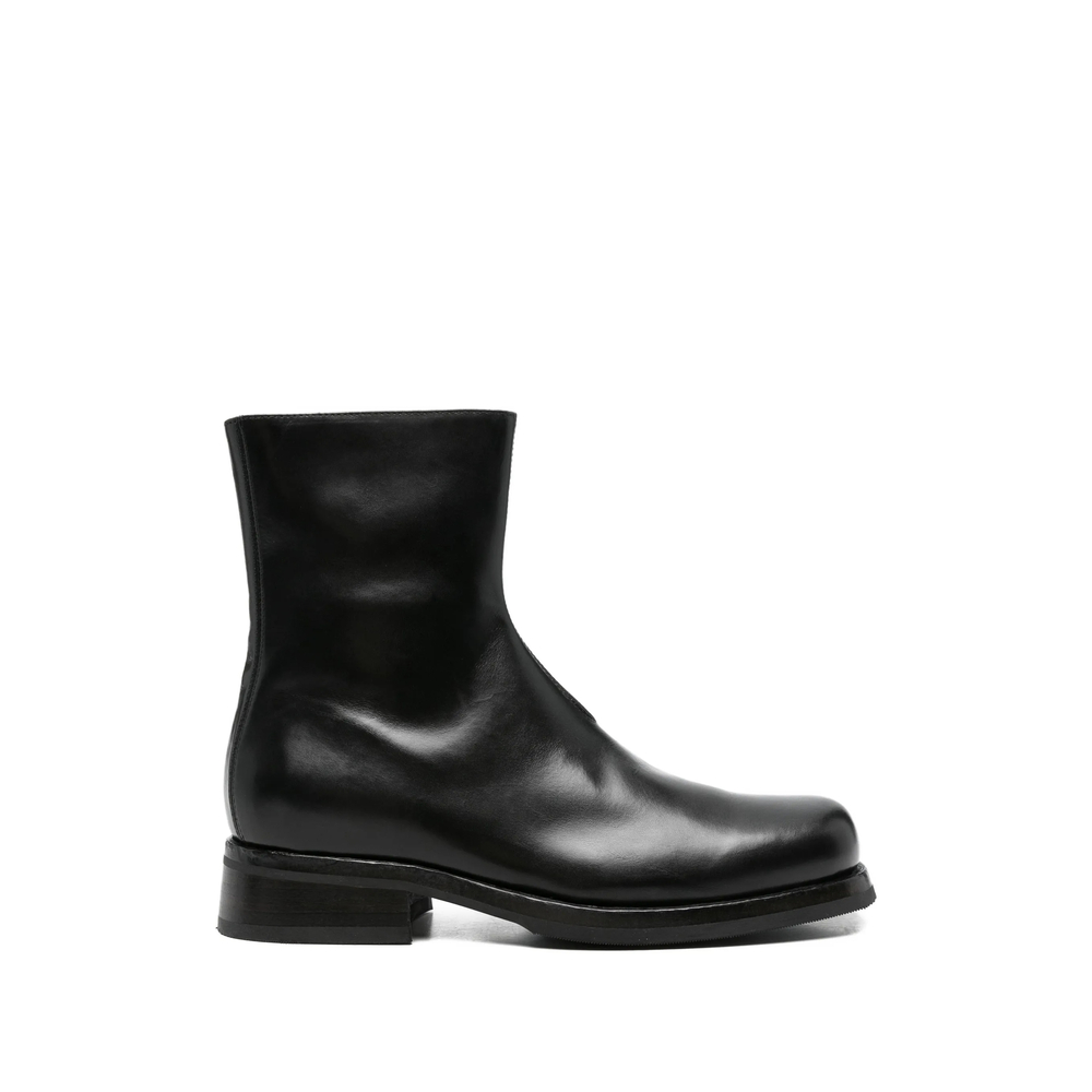 Eraldo Side-zip Leather Boots