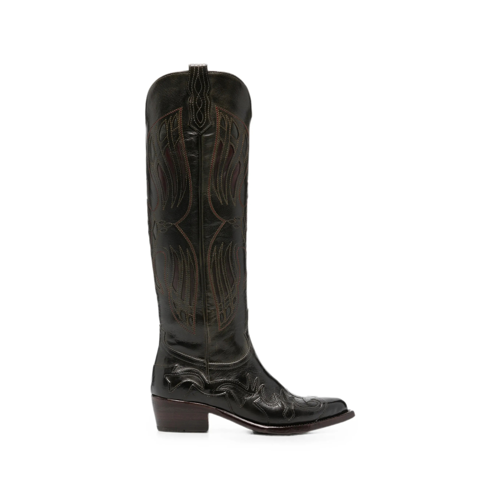 Eraldo Leather Cowboy Boots