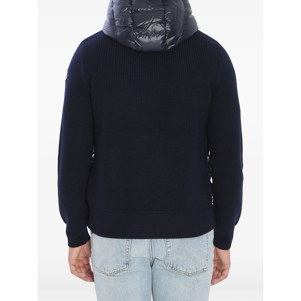Quilted Wool-Knit Jacket