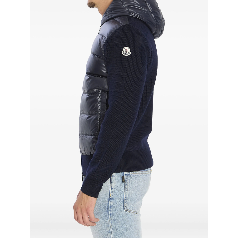 Quilted Wool-Knit Jacket